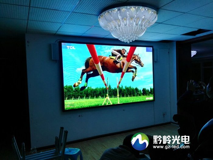 贵阳金石电商产业园P2.5室内全彩LED显示屏项目