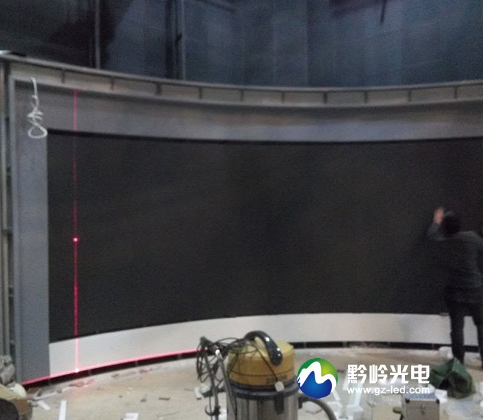贵州电视台演播厅LED显示屏项目圆满完工
