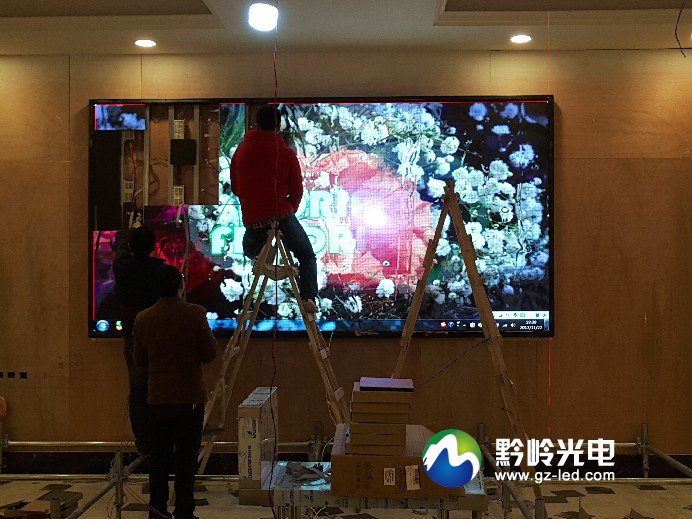 贵州贵阳市白云区香辣园酒楼P3LED显示屏项目
